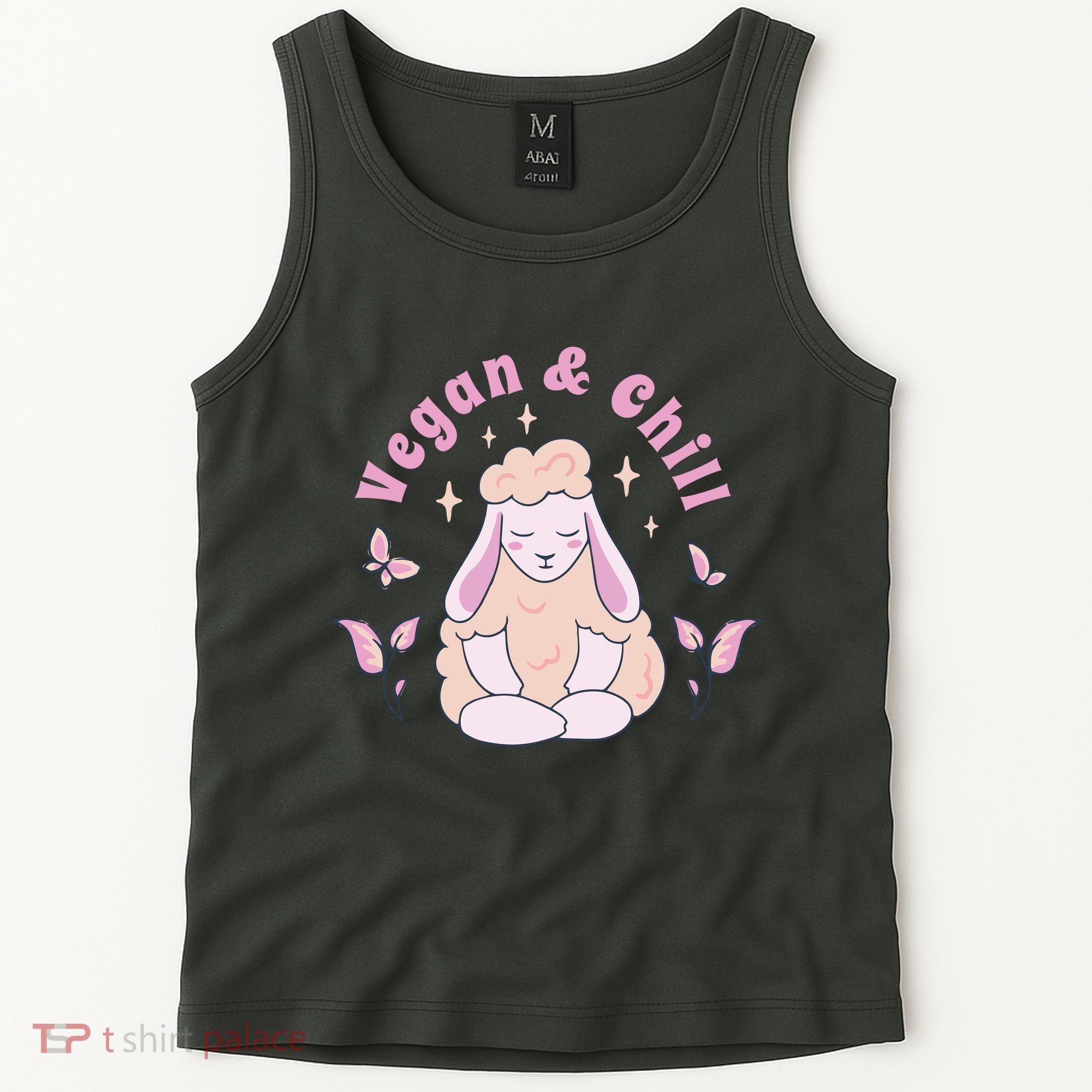 Vegan And Chill Sheep Tank Top