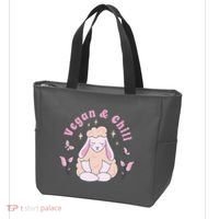 Vegan And Chill Sheep Tote Bag thumb 3