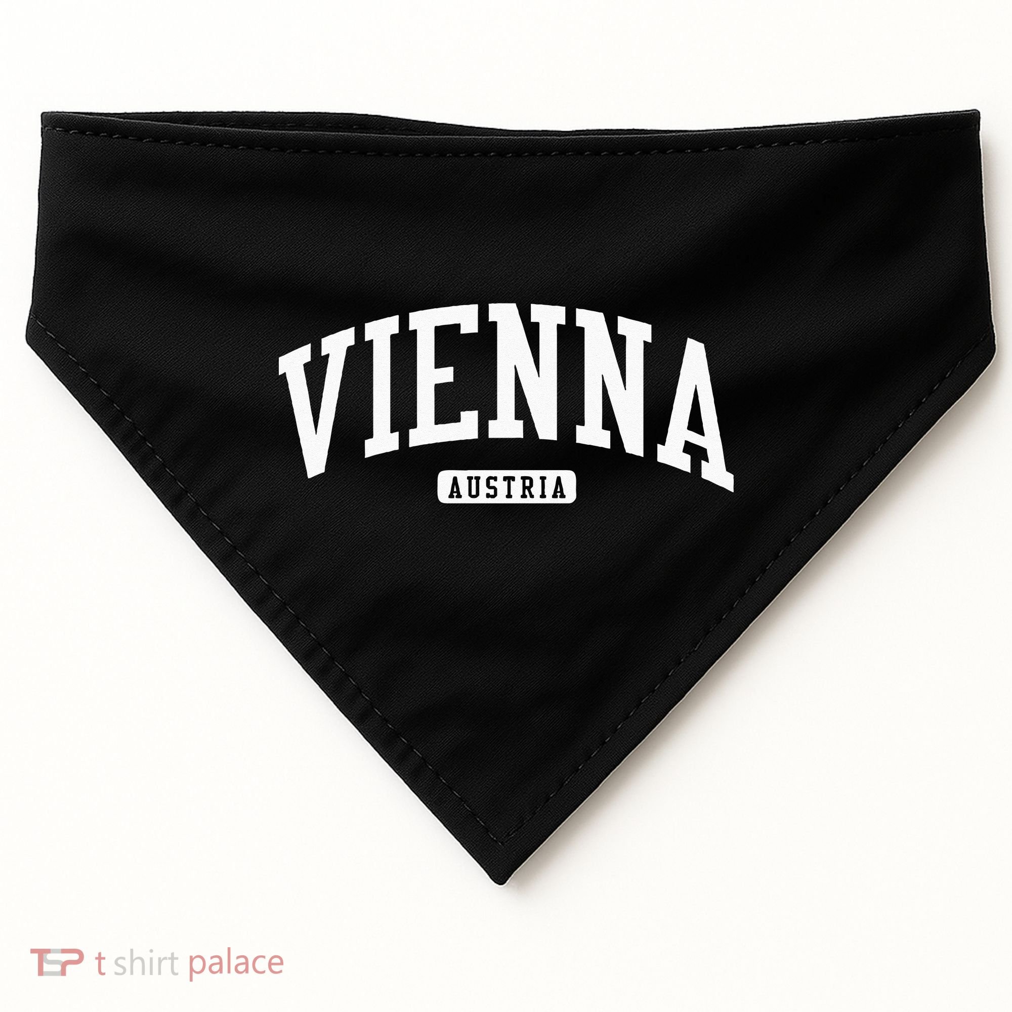 Vienna Austria College USA-Made Doggie Bandana