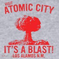 Visit Atomic City ItS A Blast! Los Alamos N.M. Women's Sweatshirt thumb 2