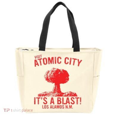 Visit Atomic City ItS A Blast! Los Alamos N.M. Tote Bag