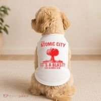 Visit Atomic City ItS A Blast! Los Alamos N.M. Doggie Tank thumb 2
