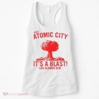 Visit Atomic City ItS A Blast! Los Alamos N.M. Women's Tank Top thumb 0