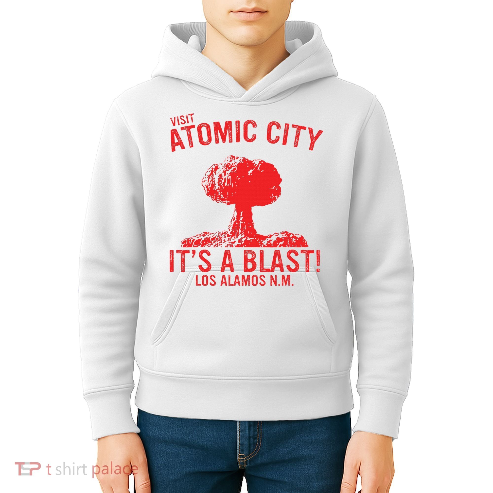 Visit Atomic City ItS A Blast! Los Alamos N.M. Kids Hoodie
