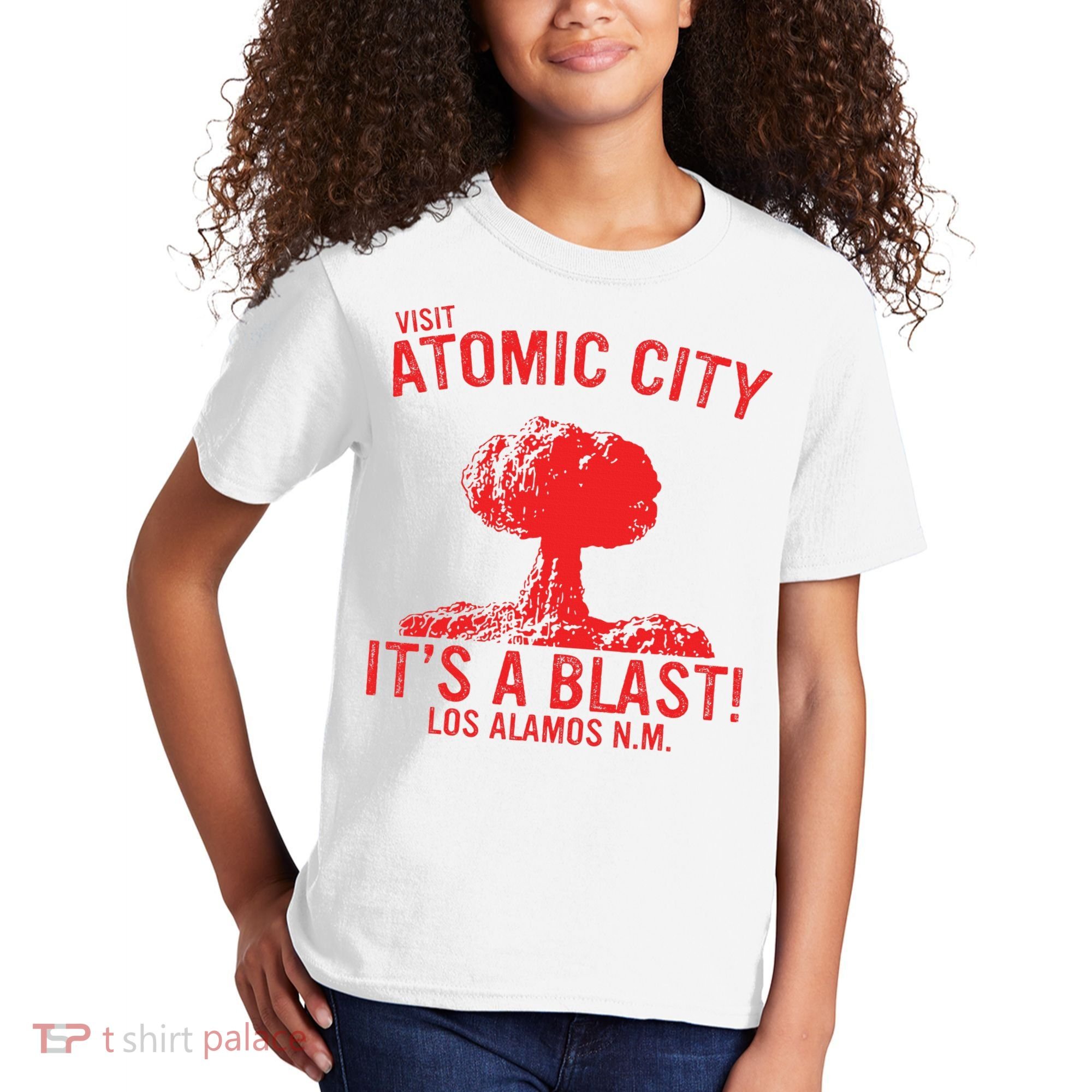 Visit Atomic City ItS A Blast! Los Alamos N.M. Kids T-Shirt