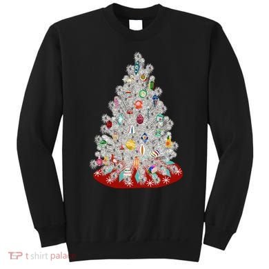 Vintage Aluminum Christmas Tree Sweatshirt