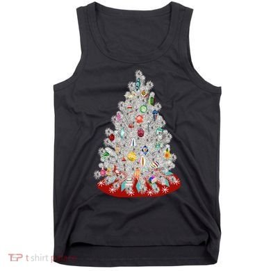 Vintage Aluminum Christmas Tree Tank Top