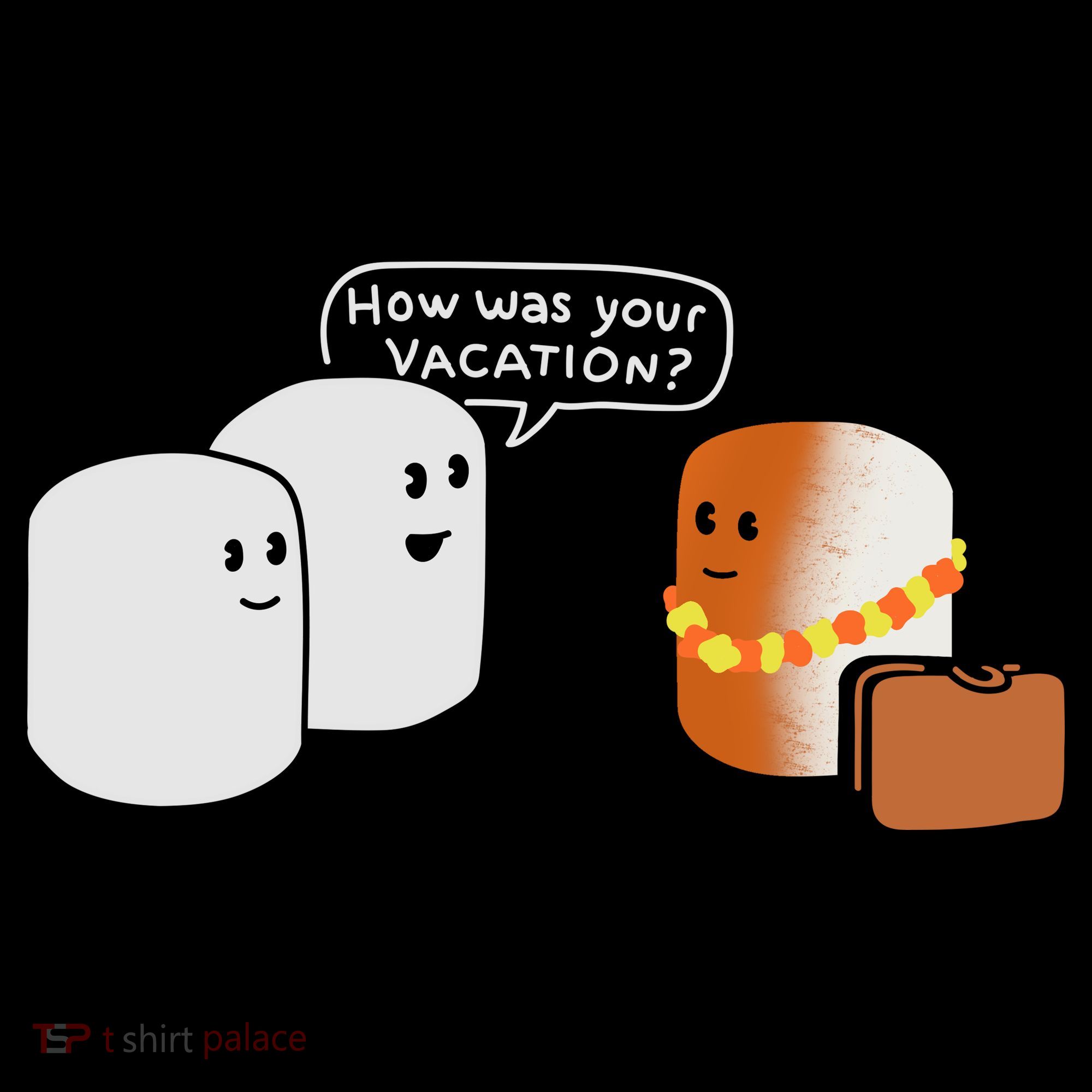 Vacation Marshmallow Ornament