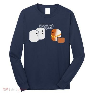 Vacation Marshmallow Long Sleeve Shirt