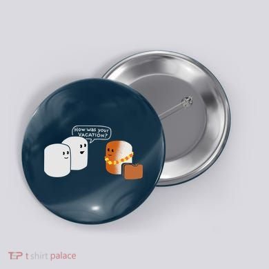Vacation Marshmallow Button