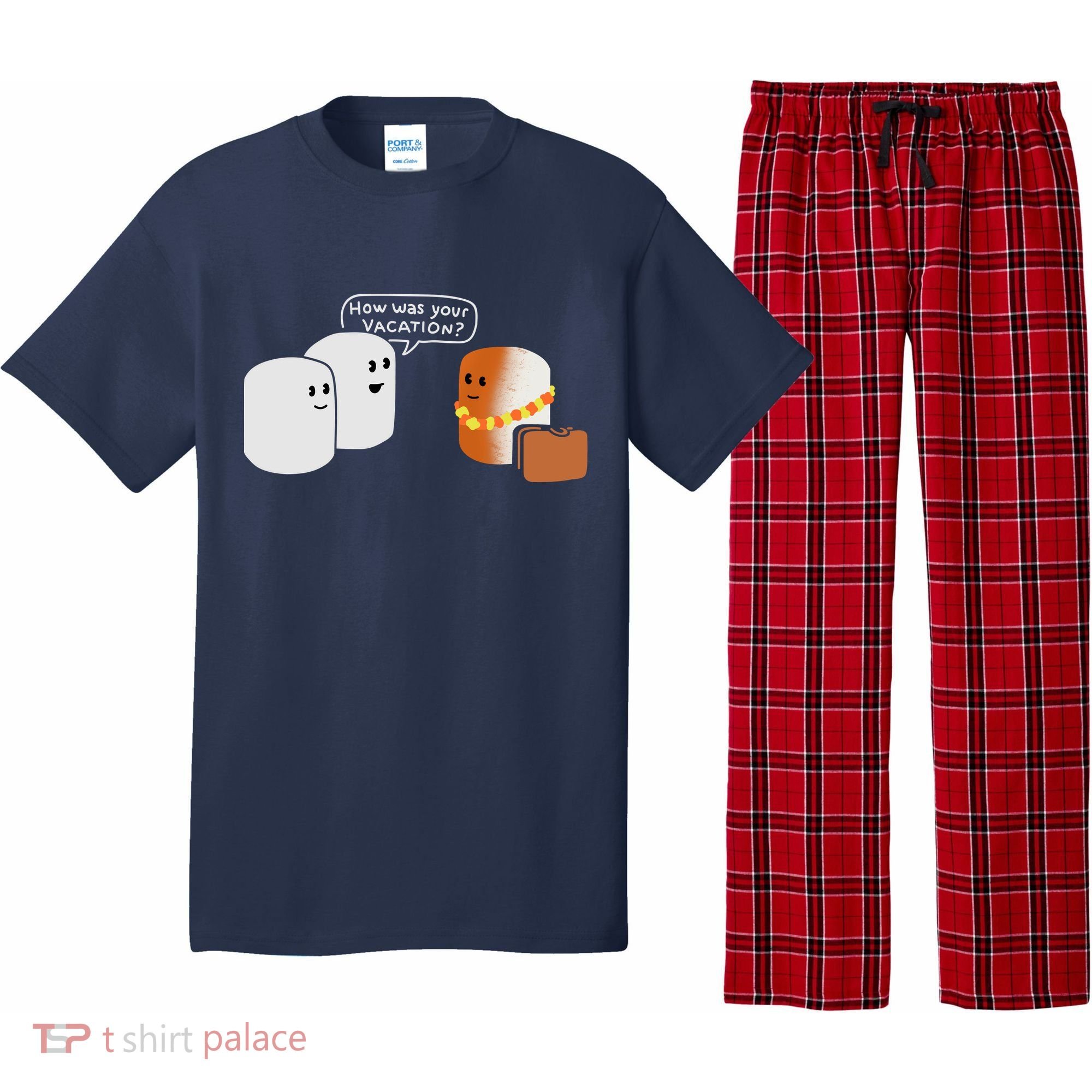 Vacation Marshmallow Pajama Set