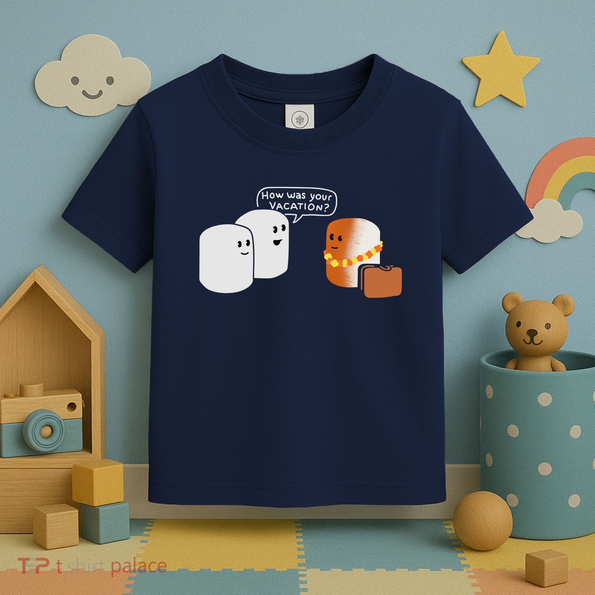 Vacation Marshmallow Toddler T-Shirt