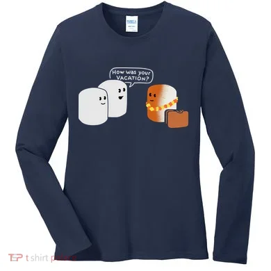 Vacation Marshmallow Women's Long Sleeve Shirt