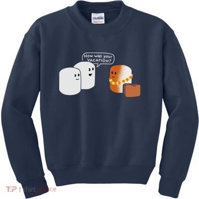 Vacation Marshmallow Kids Sweatshirt