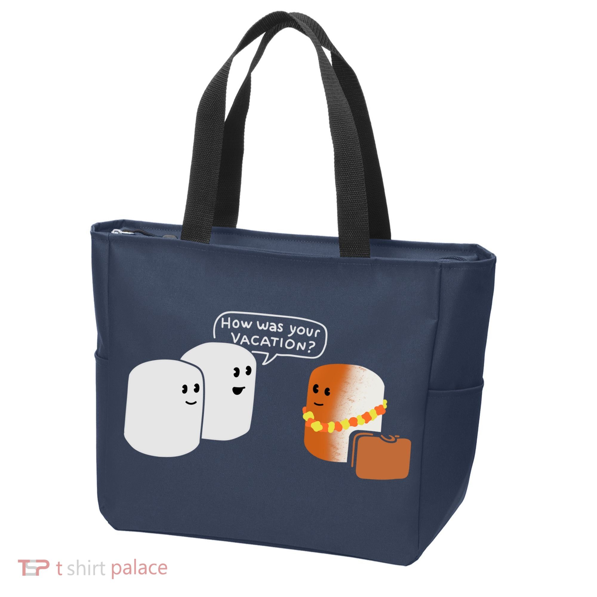 Vacation Marshmallow Tote Bag