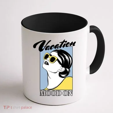 Vacation Mood On Coffee Mug back