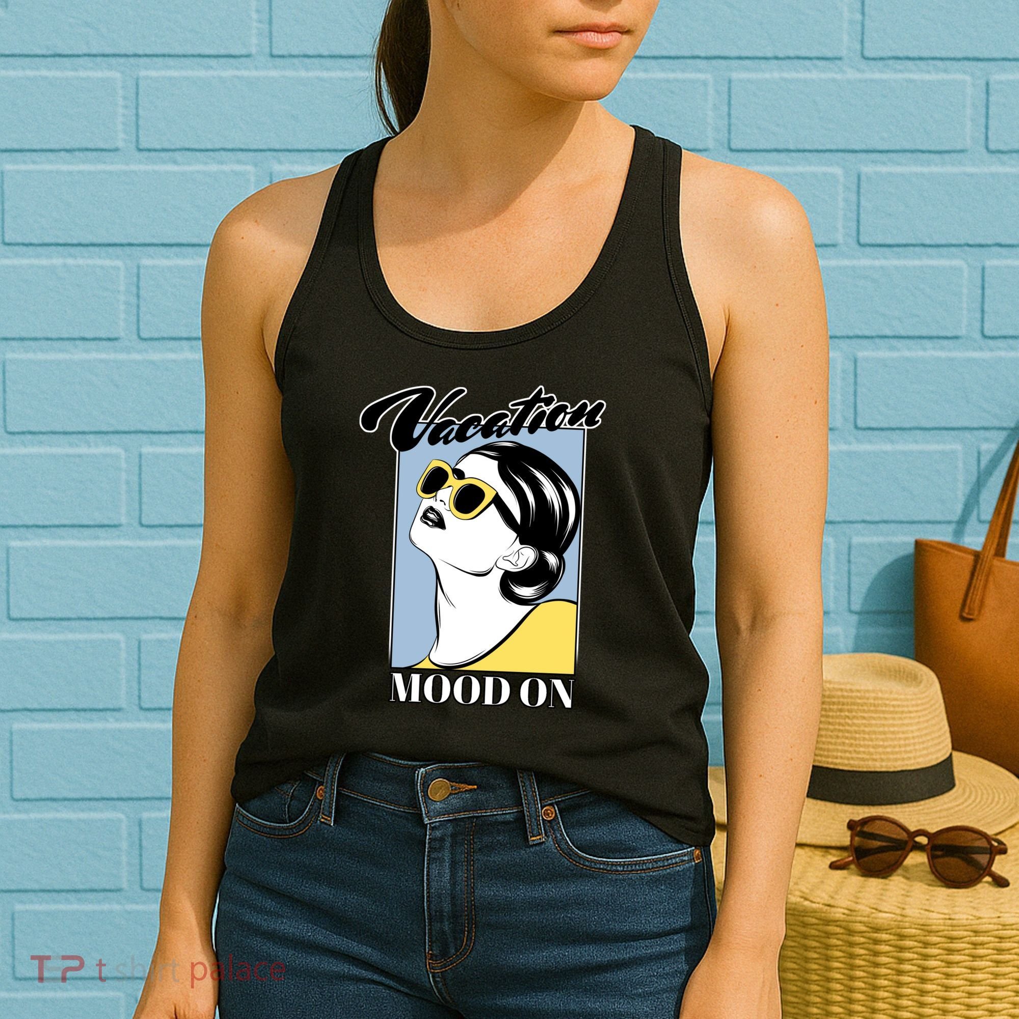 Vacation Mood On Women's Tank Top