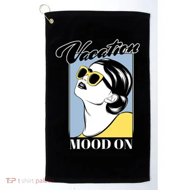 Vacation Mood On Golf Towel