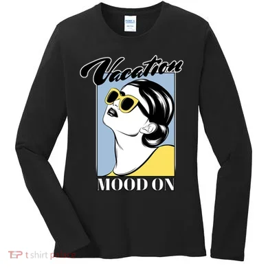 Vacation Mood On Women's Long Sleeve Shirt