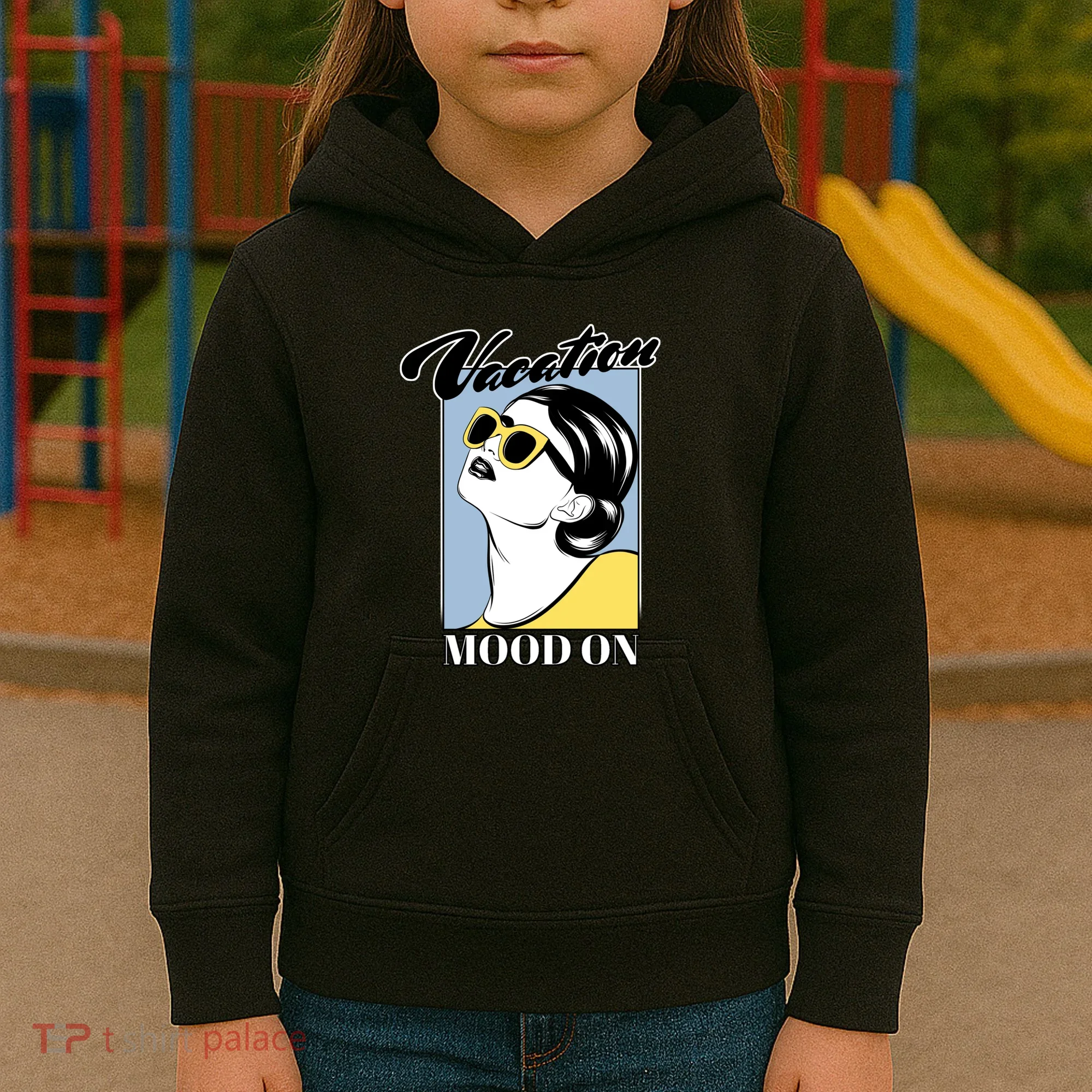 Vacation Mood On Kids Hoodie