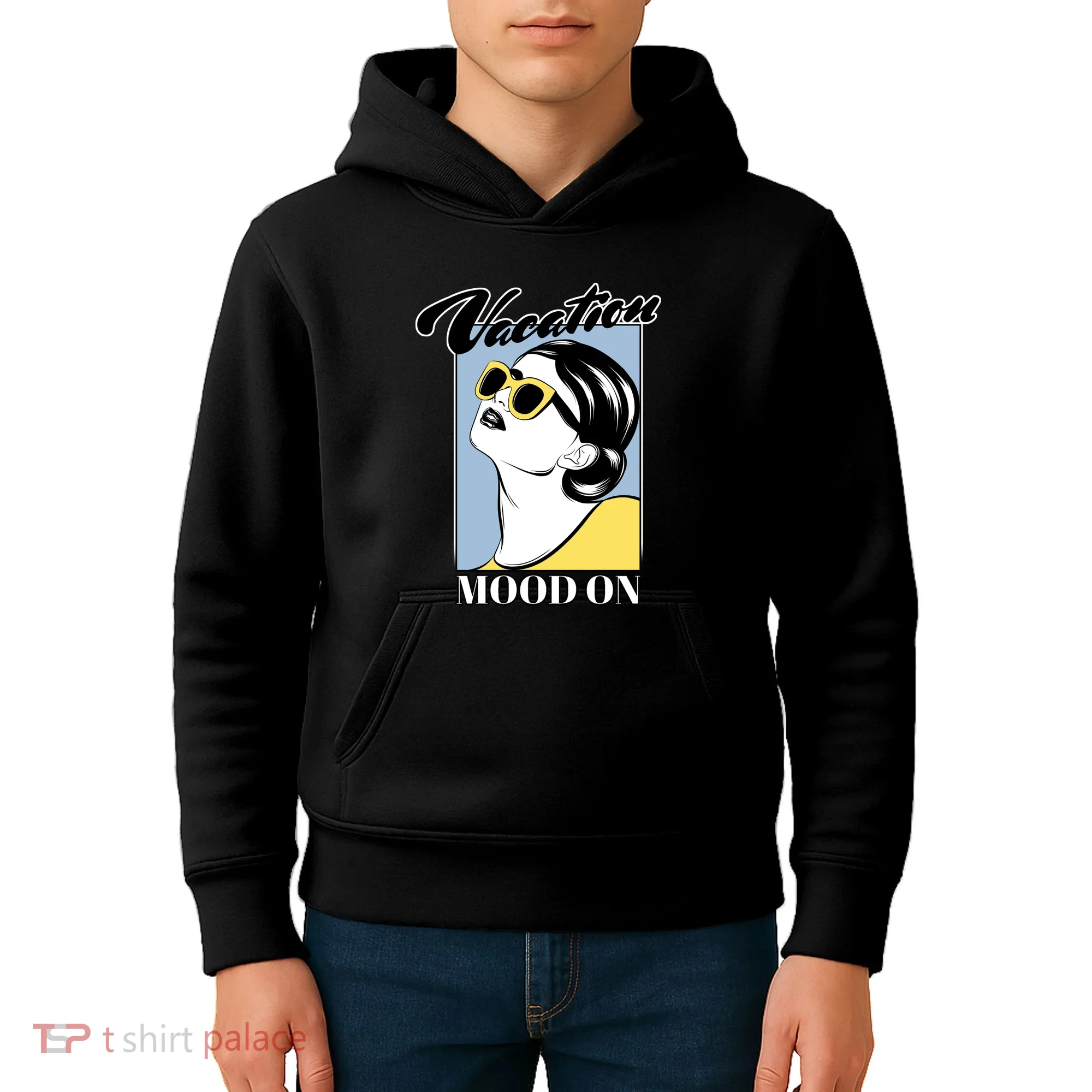 Vacation Mood On Kids Hoodie