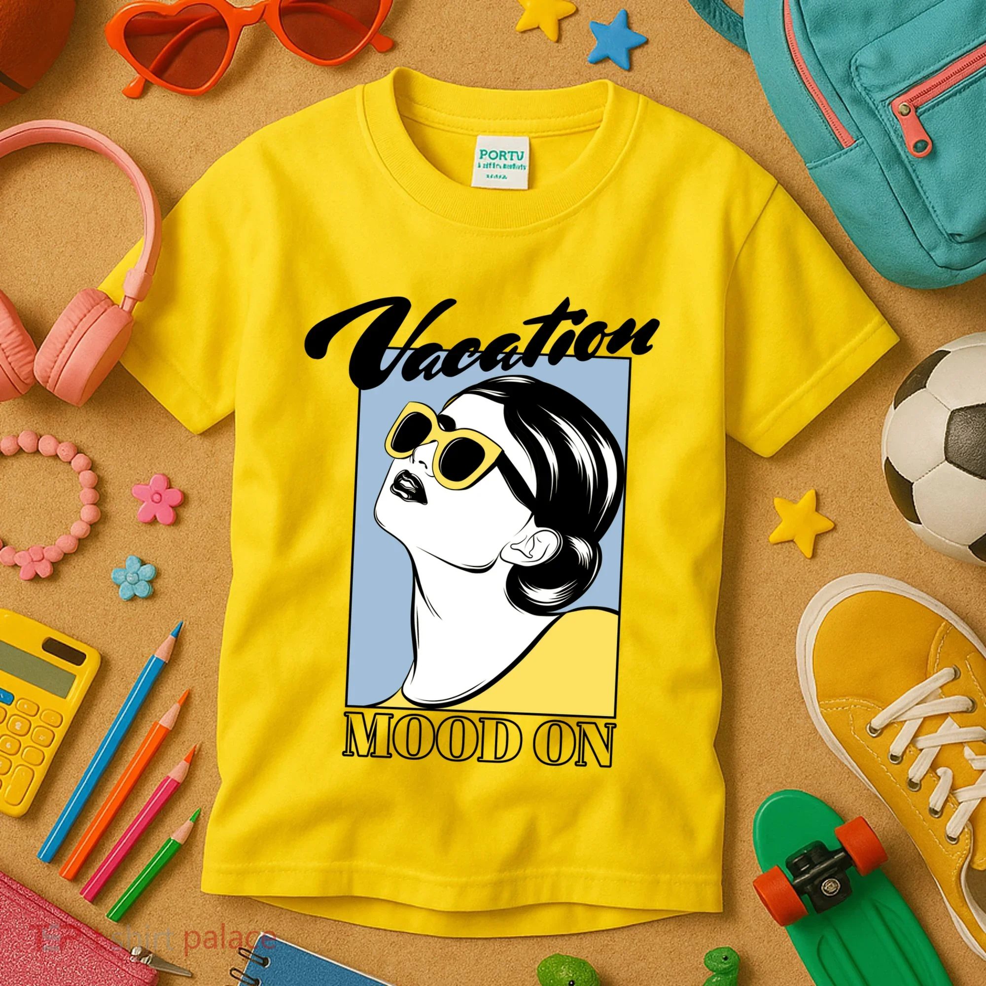 Vacation Mood On Kids T-Shirt