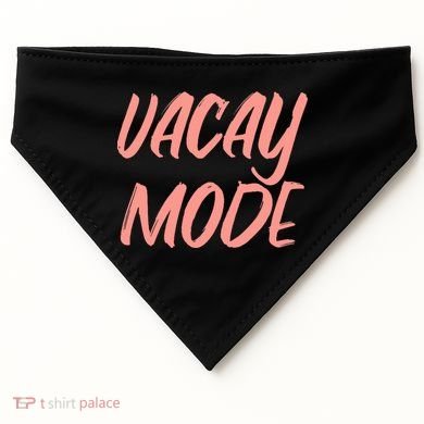 Vacay Mode USA-Made Doggie Bandana