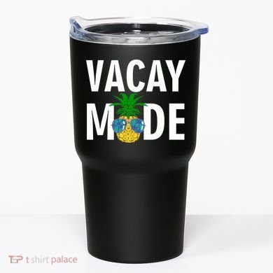 Vacay Mode Cool Pineapple Shades  Tumbler