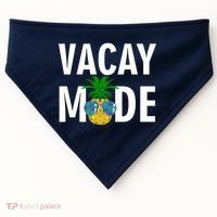 Vacay Mode Cool Pineapple Shades  USA-Made Doggie Bandana thumb 0