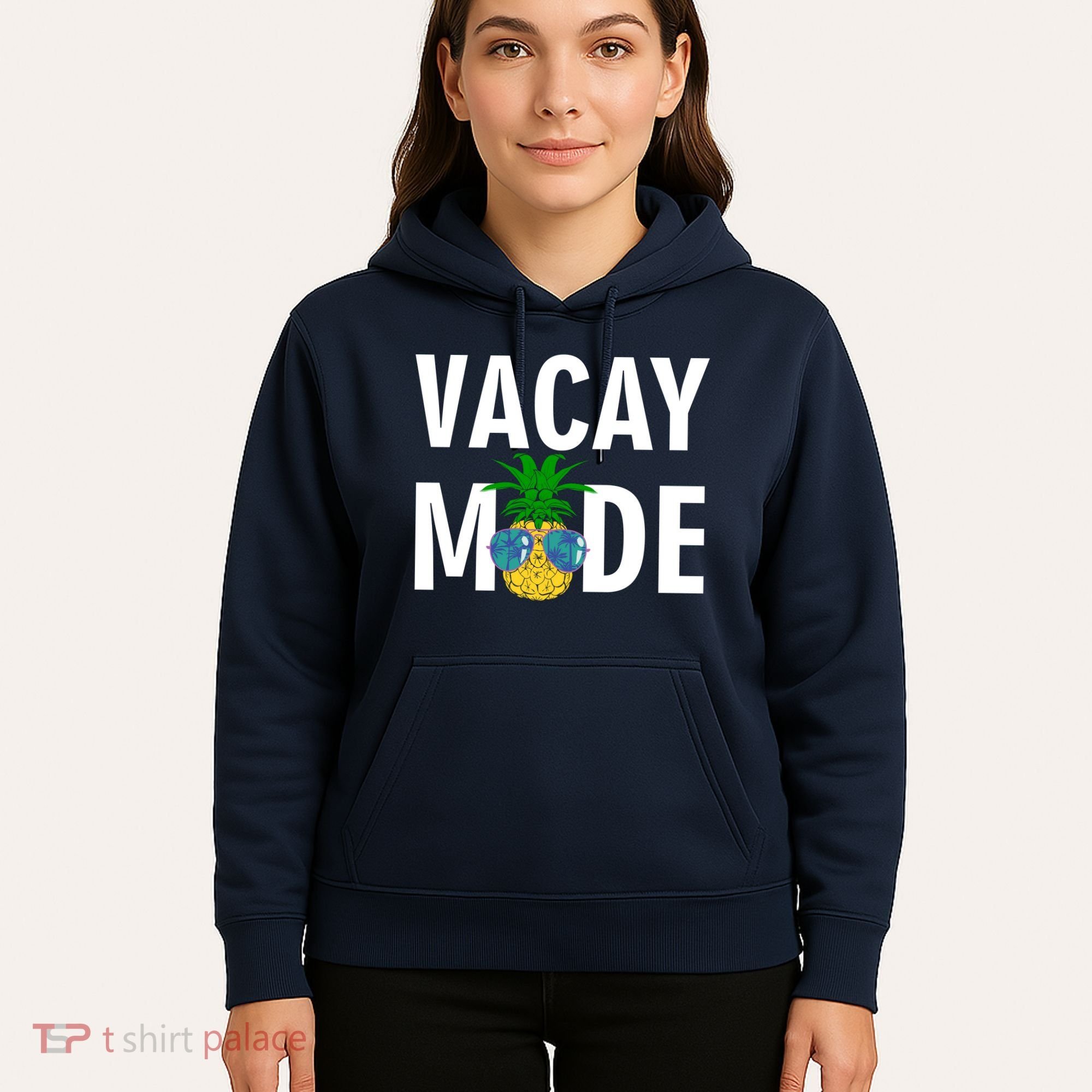 Vacay Mode Cool Pineapple Shades  Hoodie