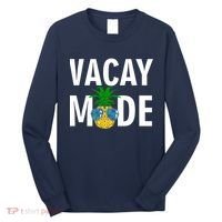 Vacay Mode Cool Pineapple Shades  Long Sleeve Shirt thumb 0