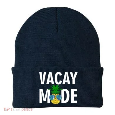 Vacay Mode Cool Pineapple Shades Beanie