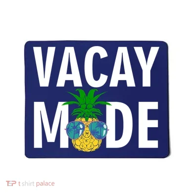 Vacay Mode Cool Pineapple Shades  Mousepad
