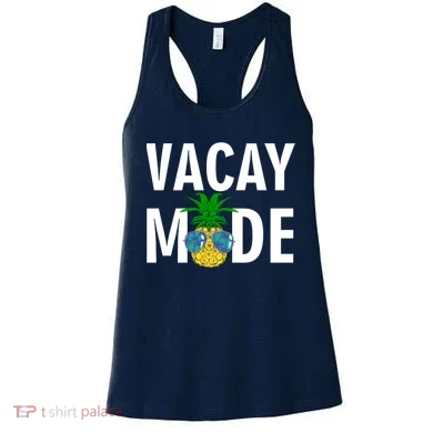 Vacay Mode Cool Pineapple Shades  Women's Tank Top