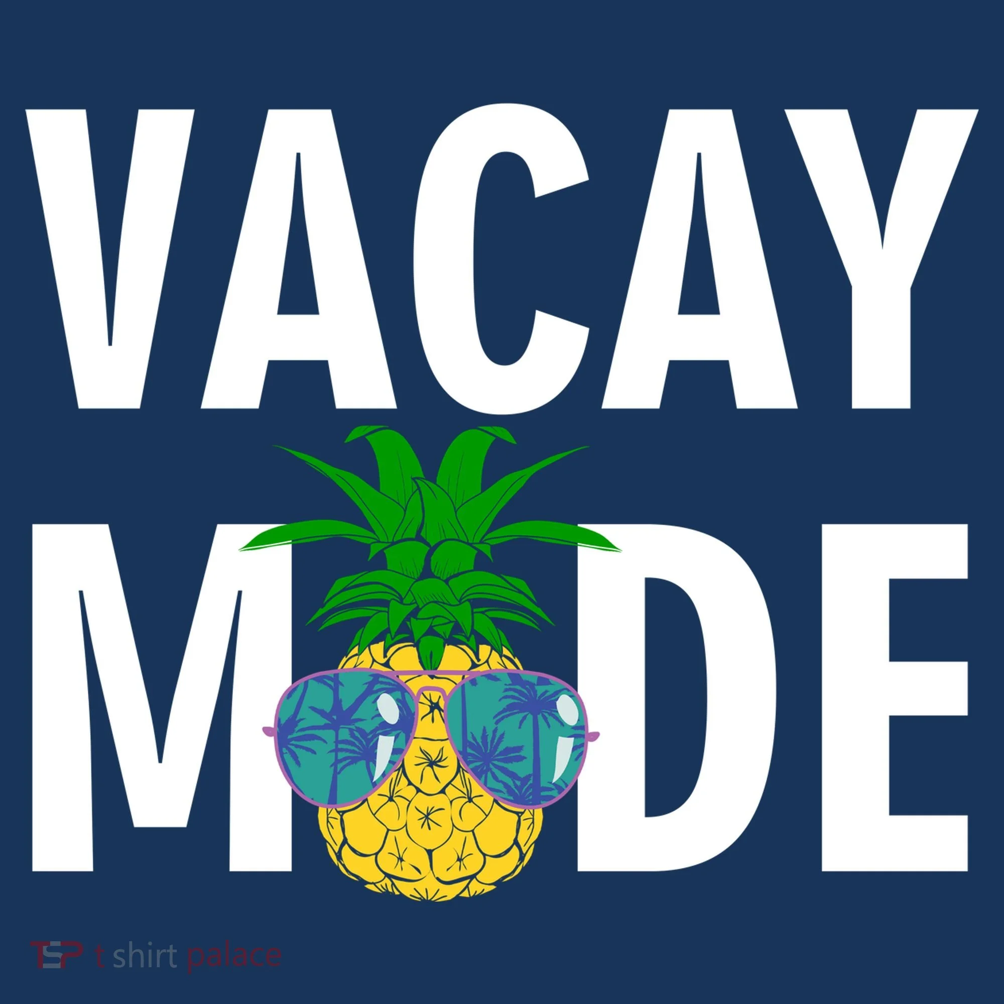Vacay Mode Cool Pineapple Shades  Women's Tank Top