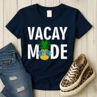 Vacay Mode Cool Pineapple Shades  Women's T-Shirt thumb 3