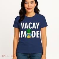 Vacay Mode Cool Pineapple Shades  Women's T-Shirt thumb 4