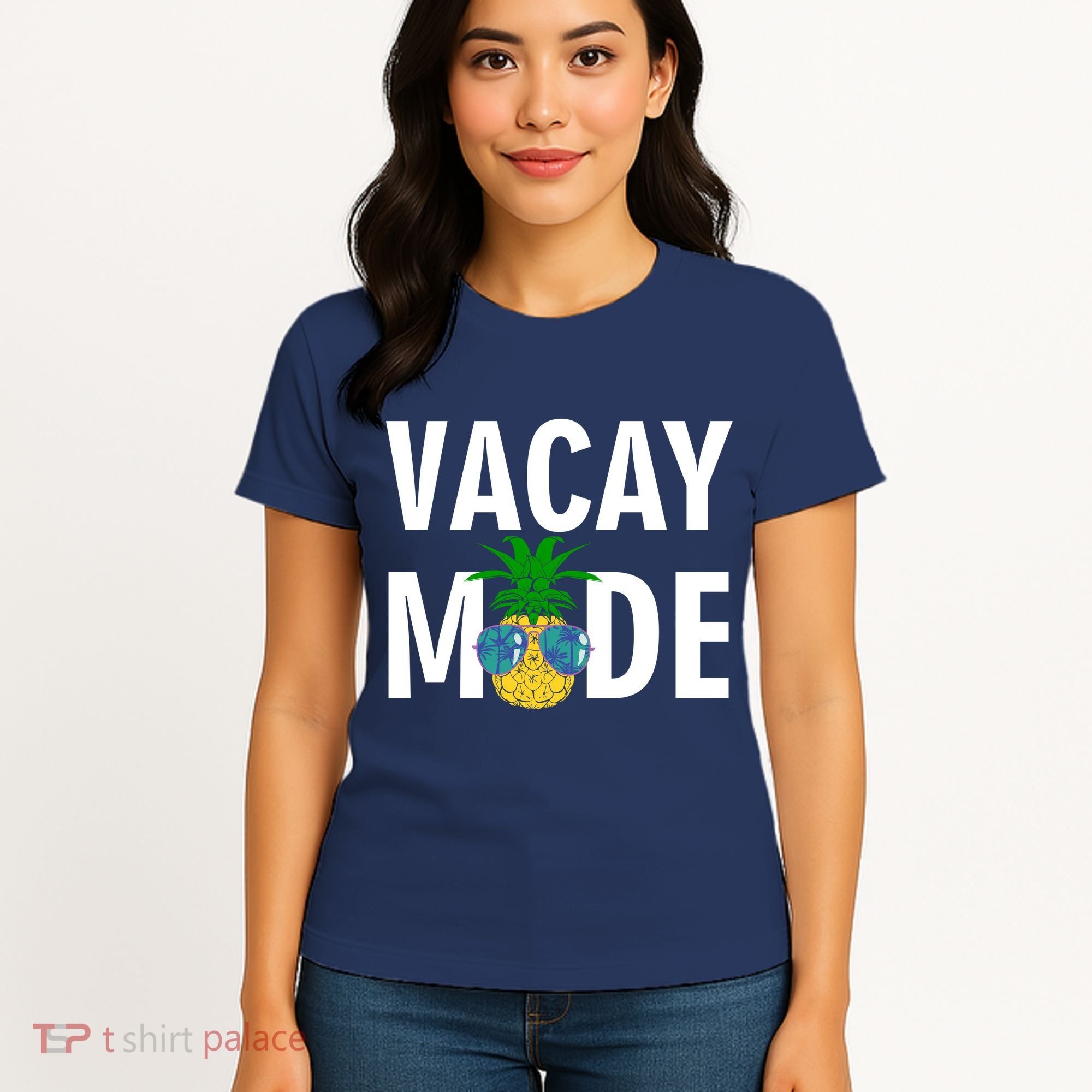 Vacay Mode Cool Pineapple Shades  Women's T-Shirt