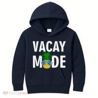 Vacay Mode Cool Pineapple Shades  Kids Hoodie thumb 0