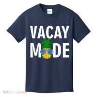 Vacay Mode Cool Pineapple Shades  Kids T-Shirt thumb 0