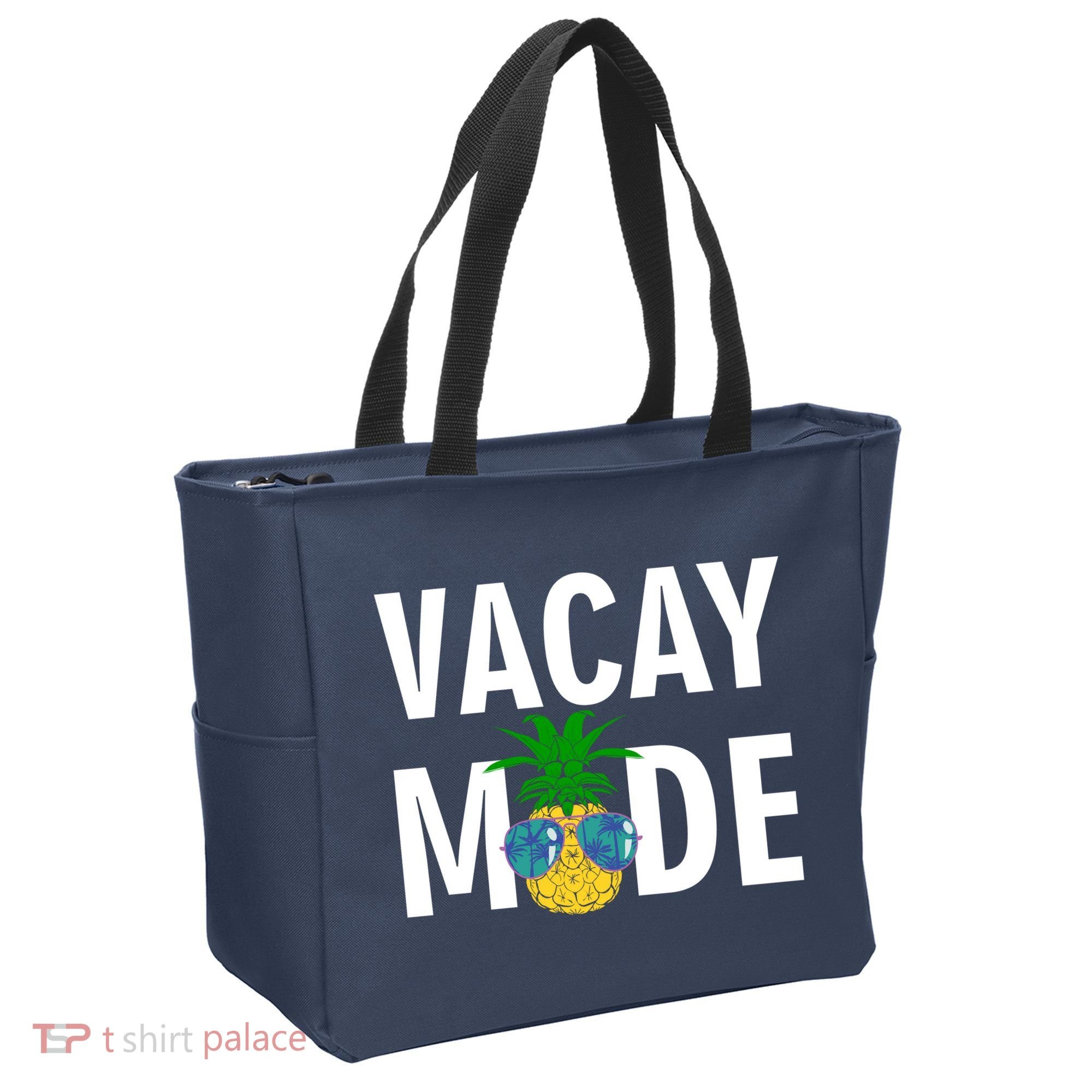 Vacay Mode Cool Pineapple Shades  Tote Bag
