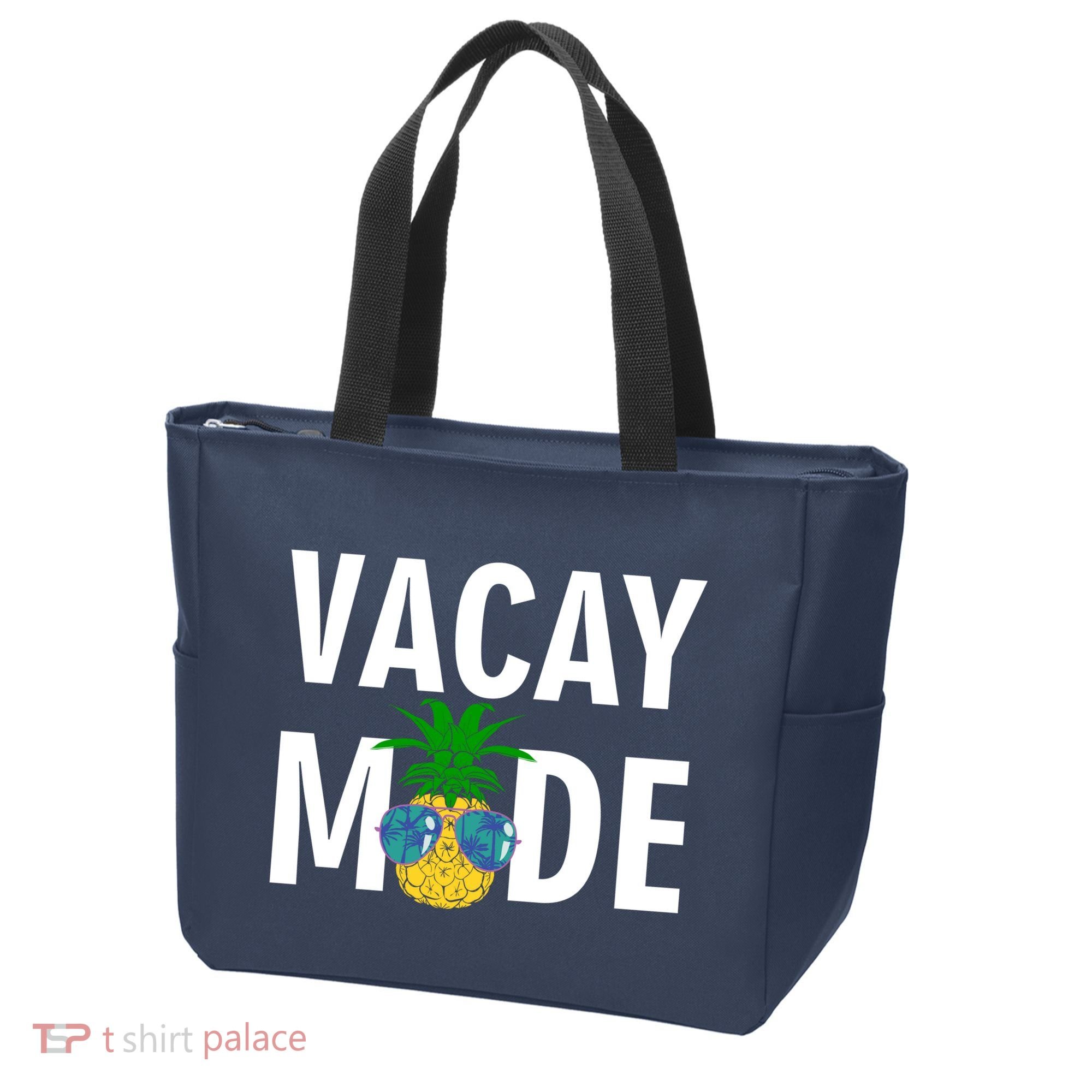 Vacay Mode Cool Pineapple Shades  Tote Bag