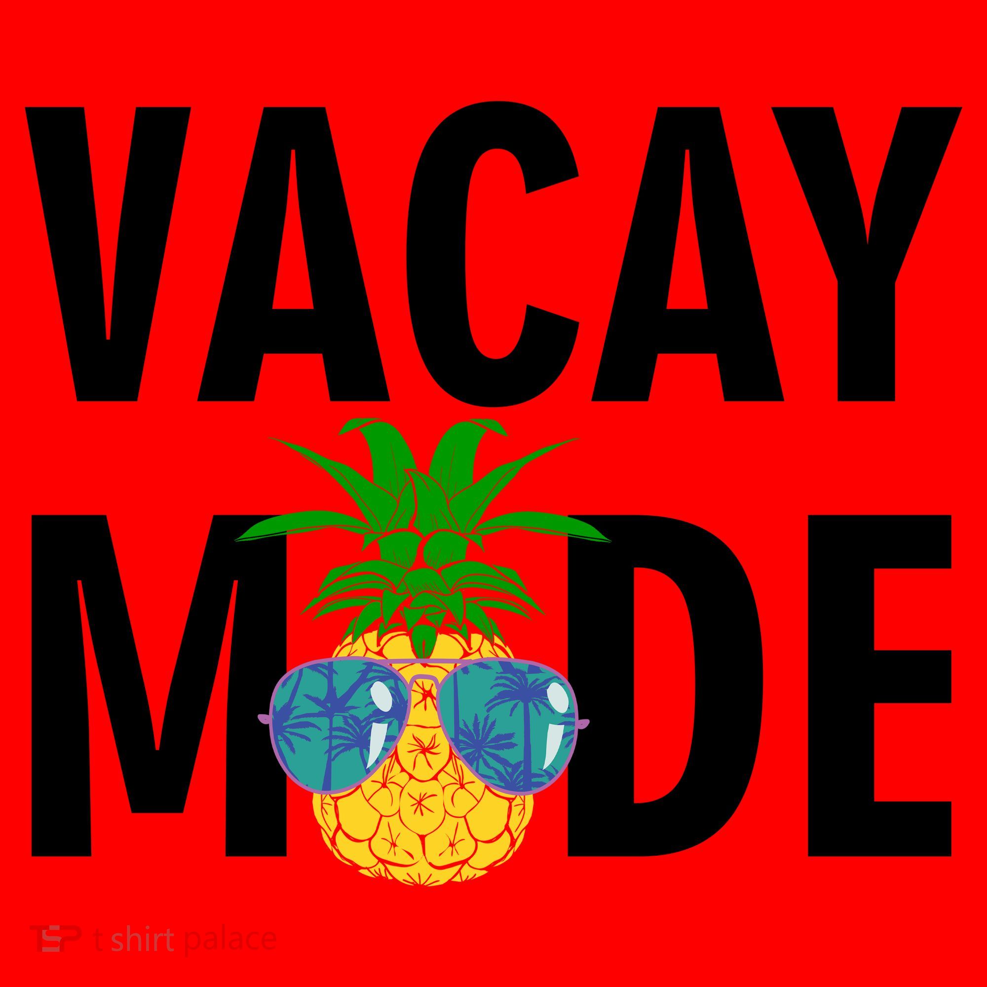 Vacay Mode Cool Pineapple Shades  Santa Hat