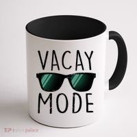 Vacay Mode Cool Shades Coffee Mug thumb 1