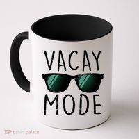 Vacay Mode Cool Shades Coffee Mug thumb 0