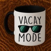 Vacay Mode Cool Shades Coffee Mug thumb 2