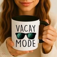 Vacay Mode Cool Shades Coffee Mug thumb 3