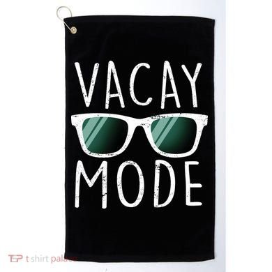 Vacay Mode Cool Shades Golf Towel