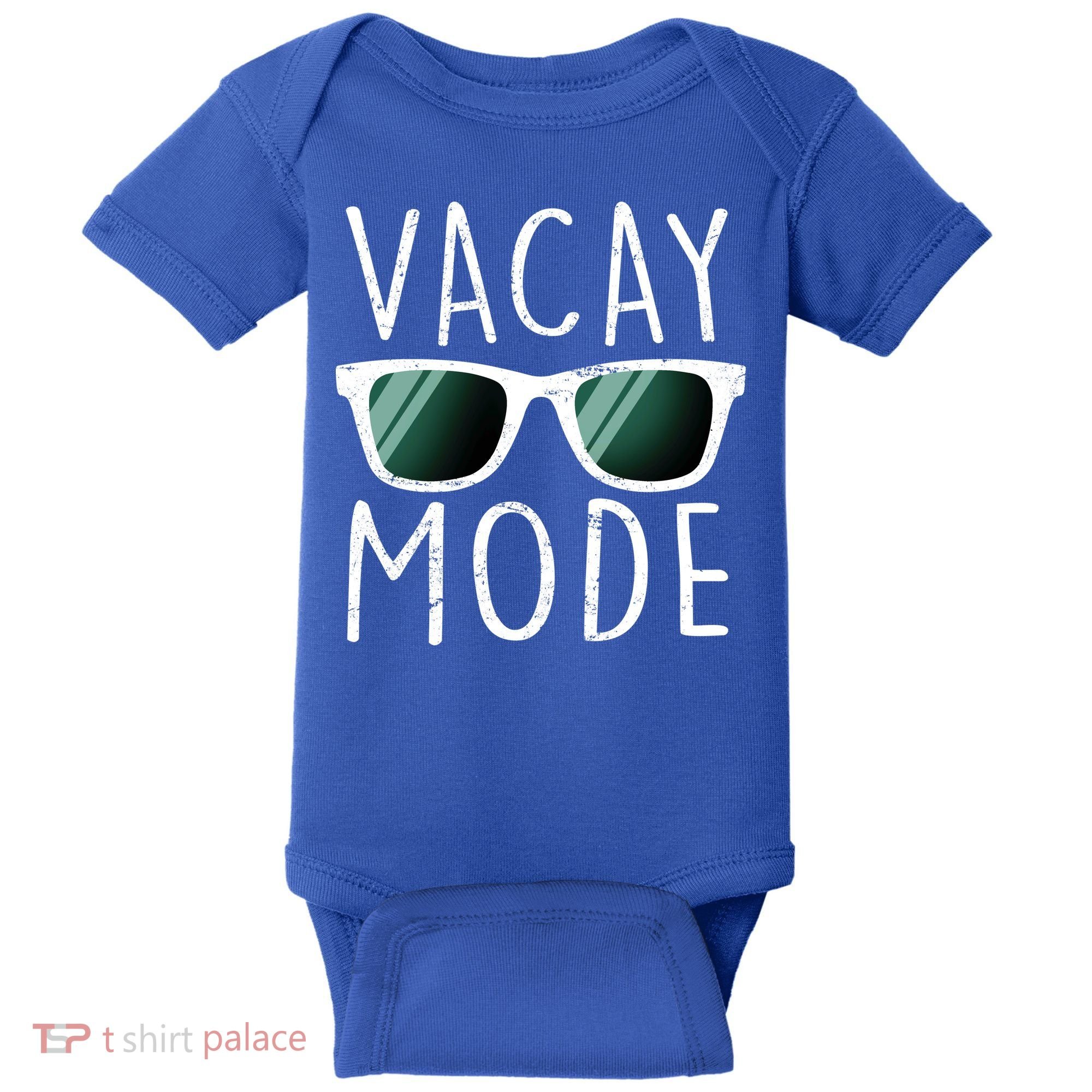 Vacay Mode Cool Shades Baby Bodysuit