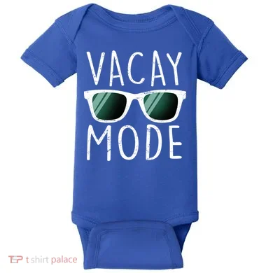Vacay Mode Cool Shades Baby Bodysuit